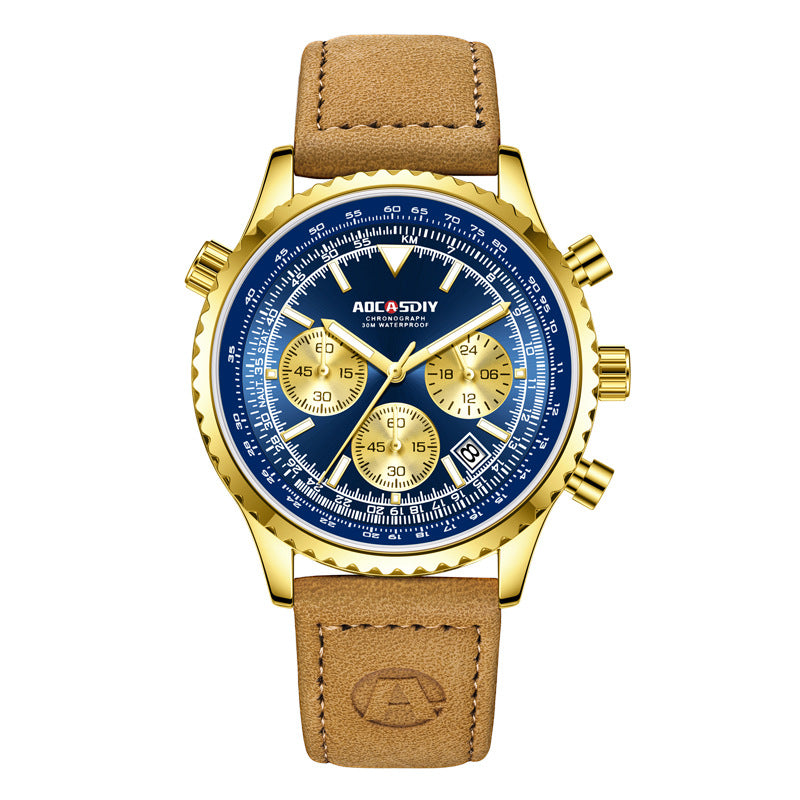 Men’s Aviation Chronograph Watch