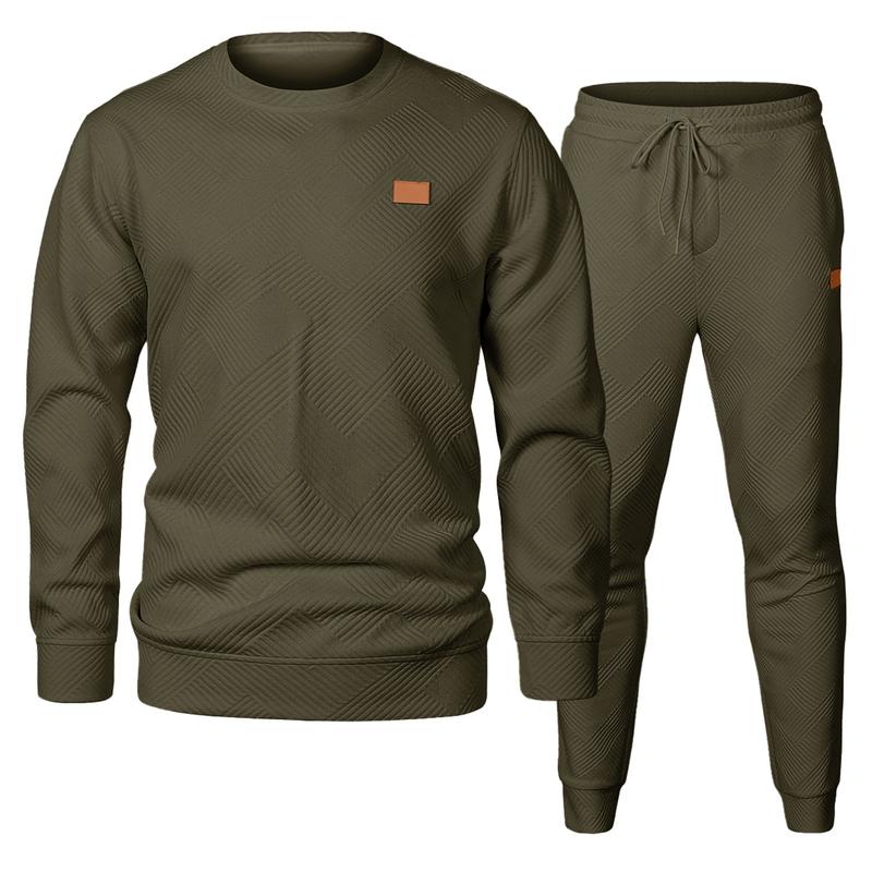 Embossed Knit Sweat Set