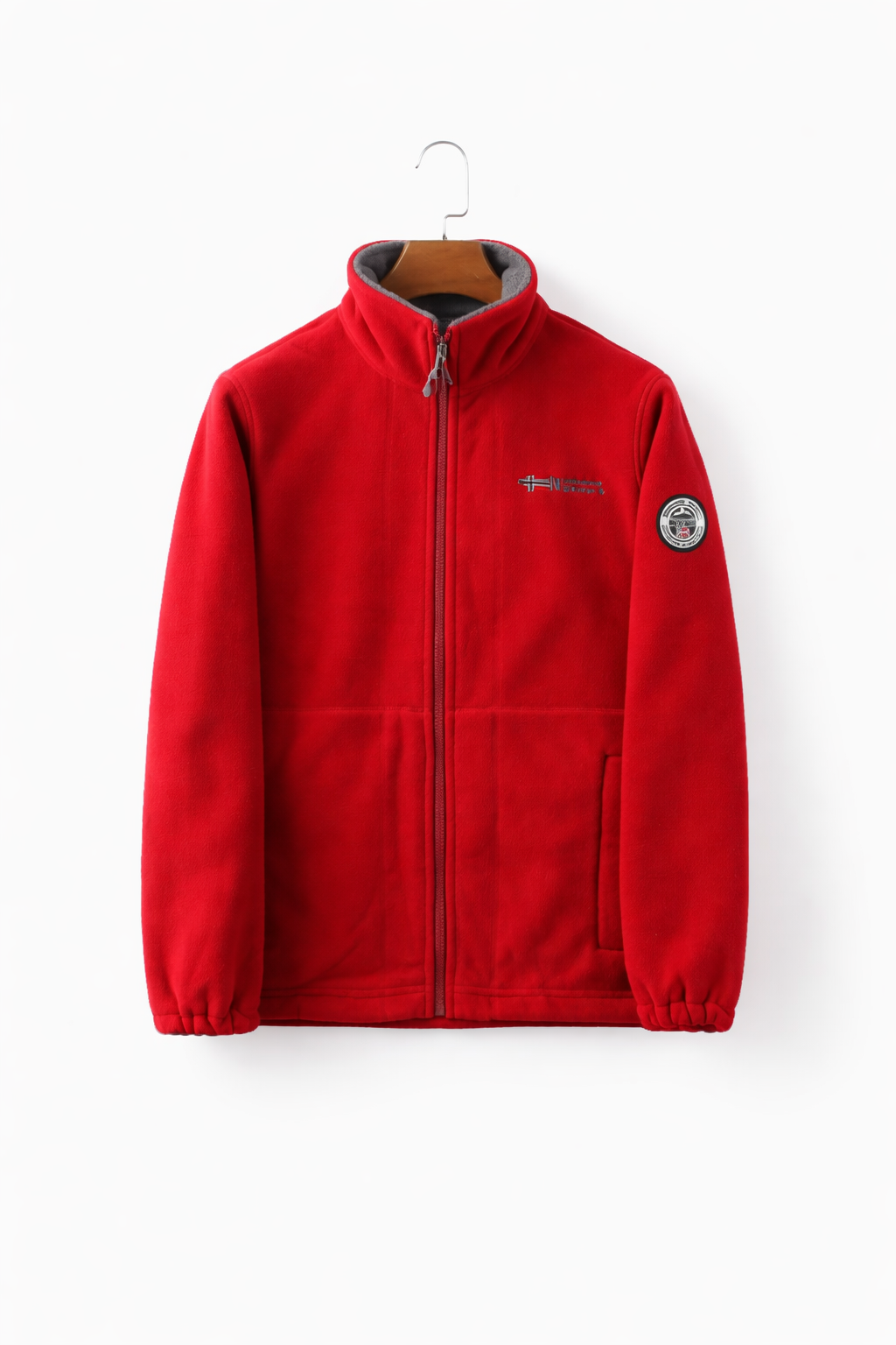 Men’s Fleece Jacket With Zip Front