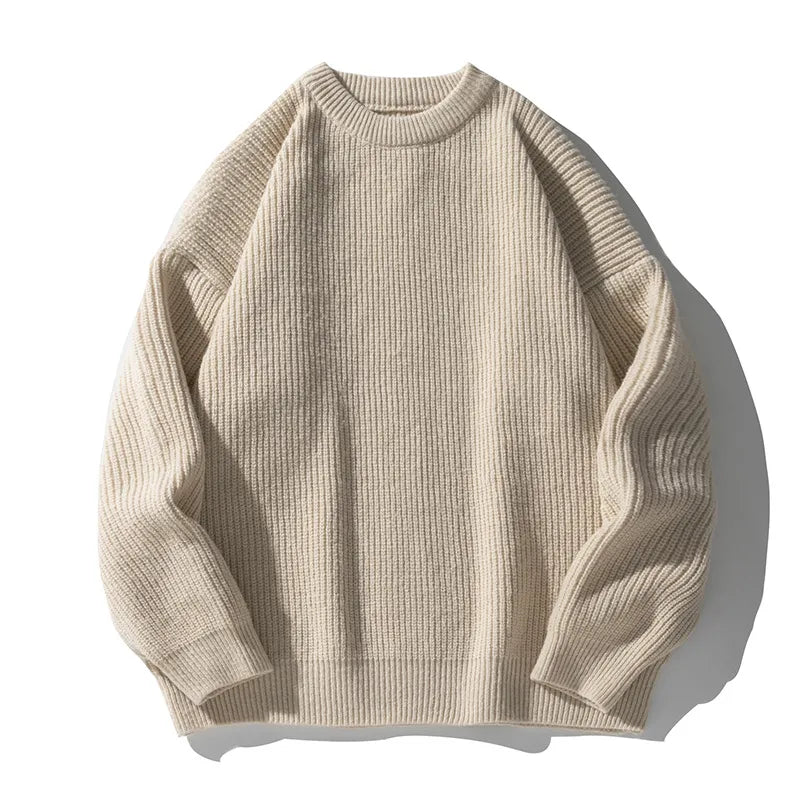 Ribbed Knit Crew