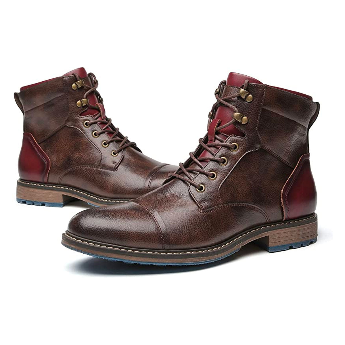 Heritage Ridge Lace-Up Ankle Boots