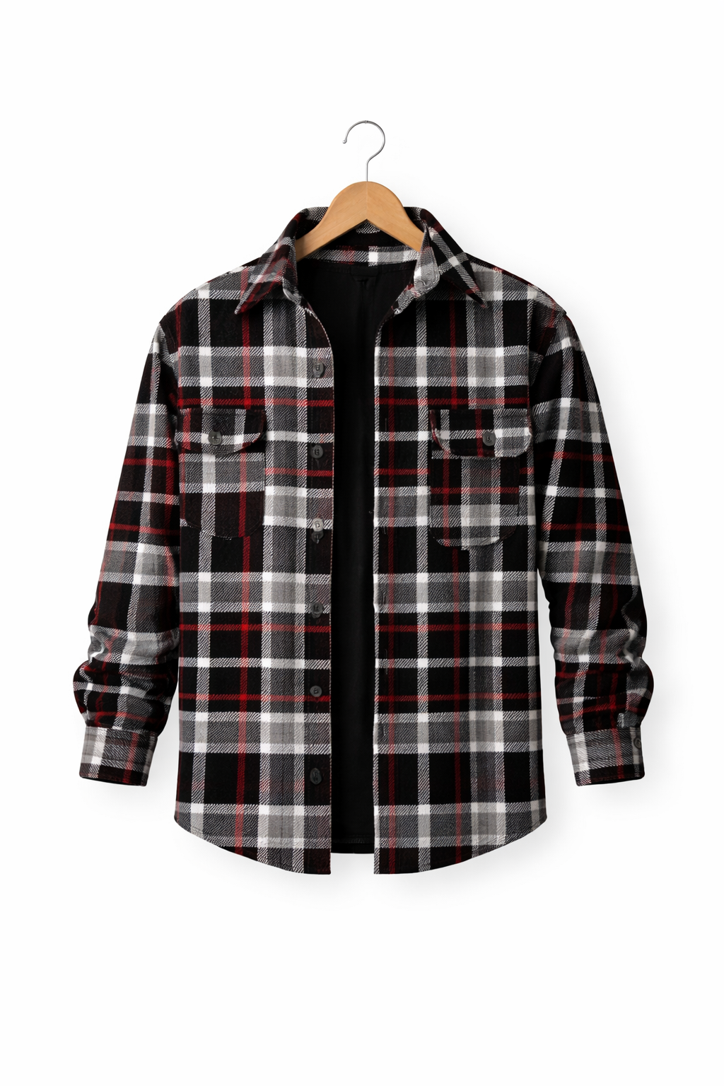 Northline Plaid Overshirt Jacket
