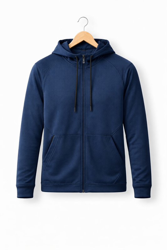 Men’s Textured Zip Training Hoodie