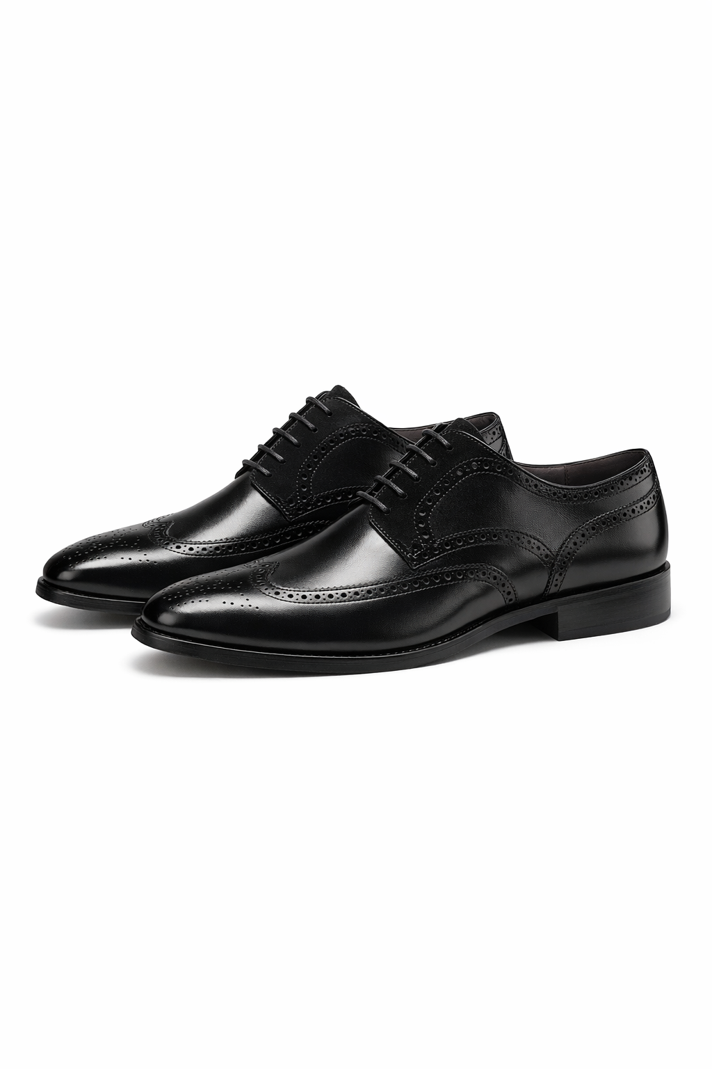 Heritage Wingtip Lace-Up Oxford Shoes