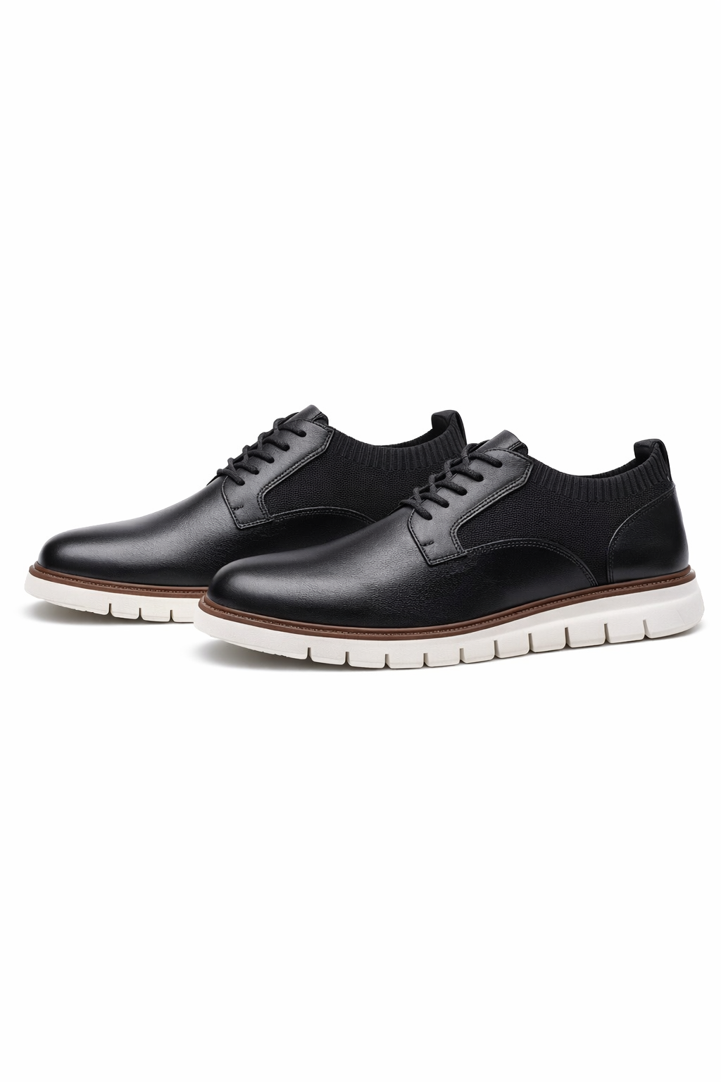 FlexWeave Hybrid Lace-Up Dress Sneakers