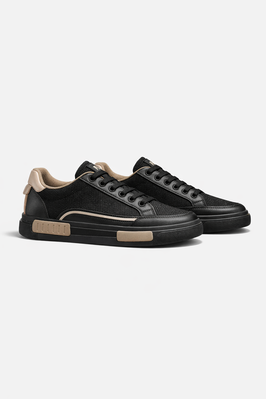 Velocity Stripe Lace-Up Sneakers