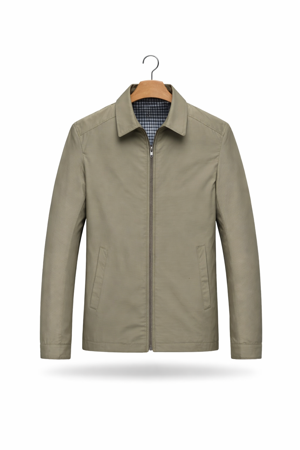 Minimal Zip-Up Utility Jacket