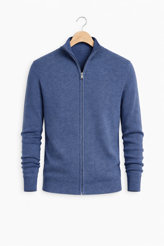 Men’s Full Zip Sport Knit Cardigan