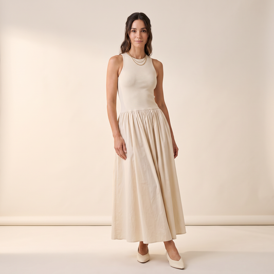 Meadow gebreide maxi-jurk