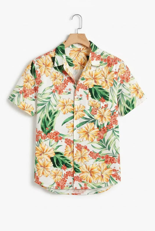 Camisa resort floral Sunhaven