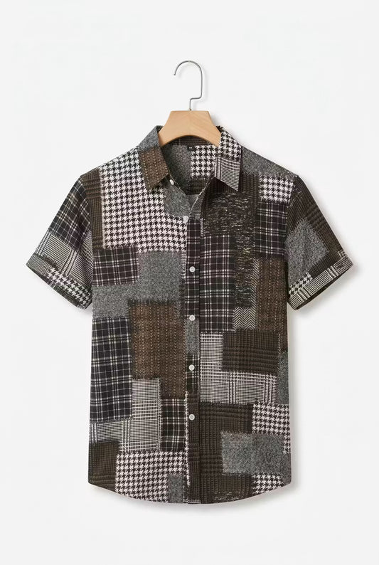 Camisa patchwork Briarwood