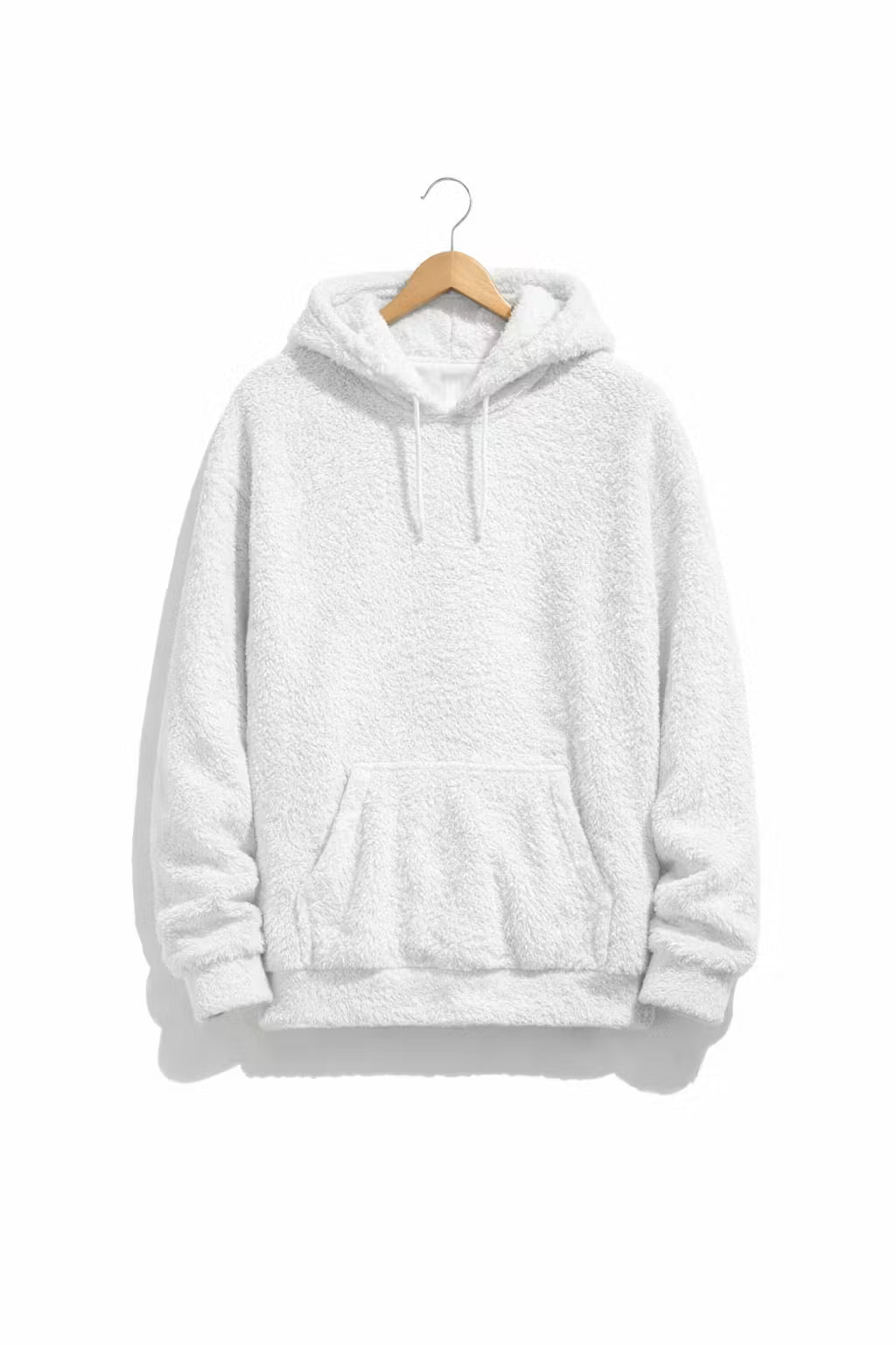 Plush Fleece Pullover Hoodie