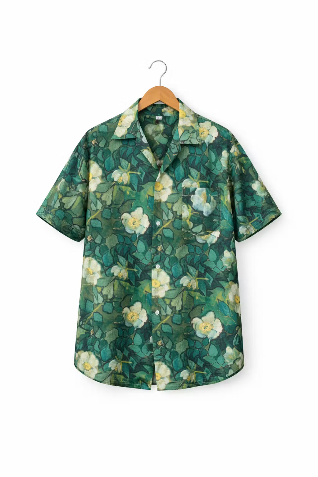 Sunset Bloom Lyocell Resort Shirt