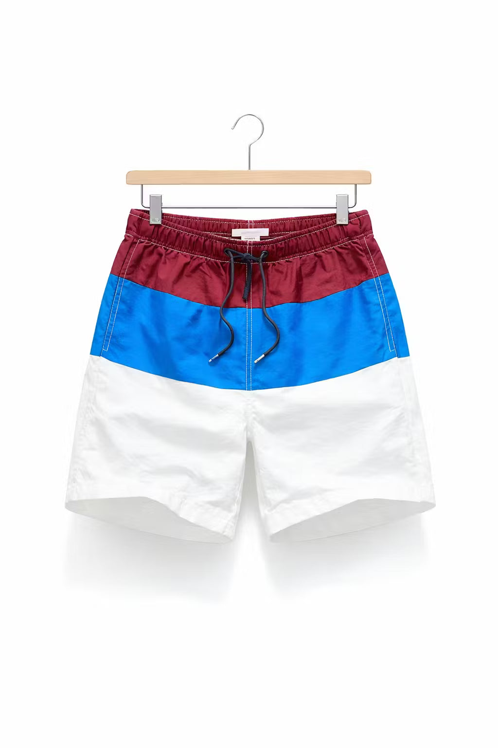 Elastic Drawstring Nylon Shorts
