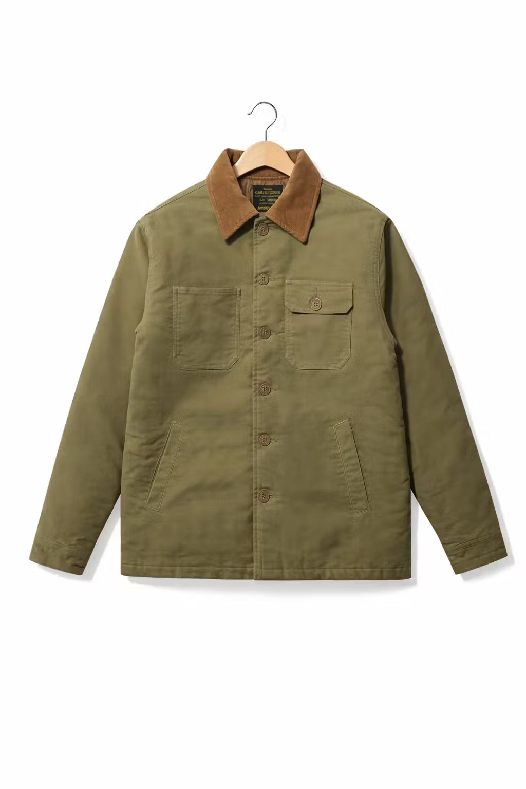 Cord Collar Chore Jacket