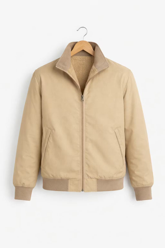 Northline Sherpa-Lined Zip Jacket