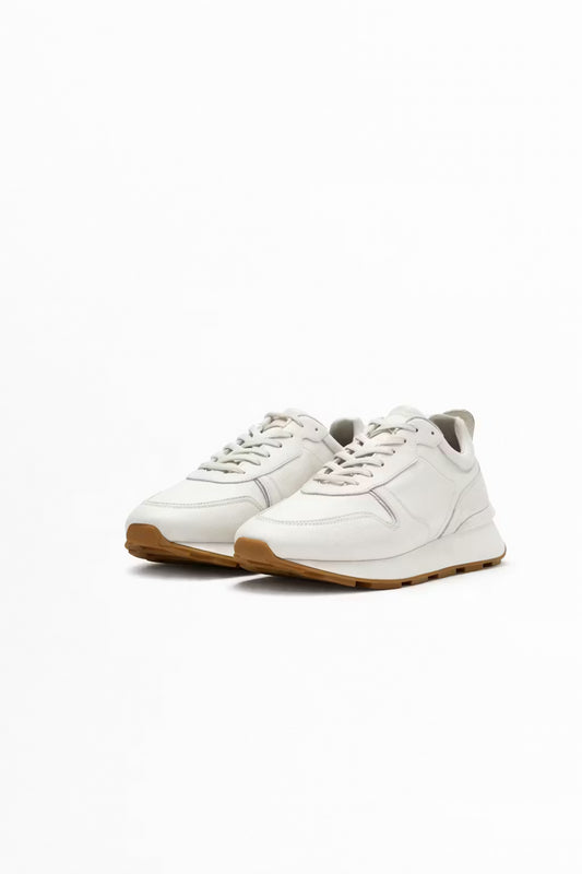 Minimalistische lage paneel sneakers