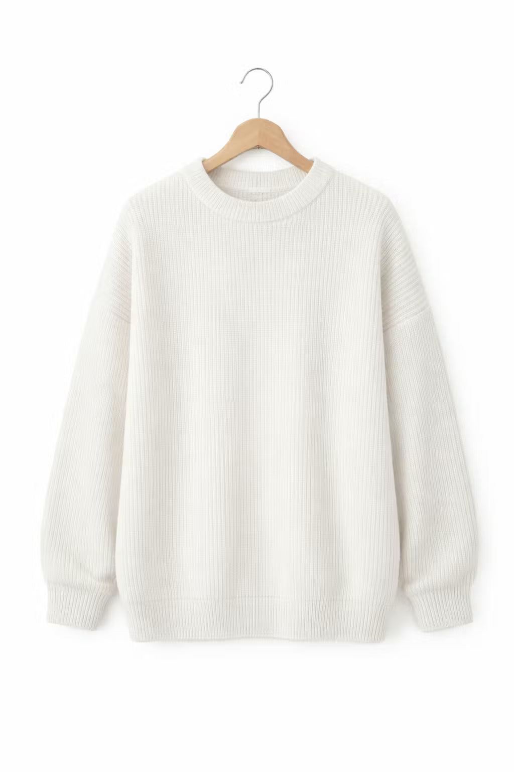 Ribbed Knit Crew