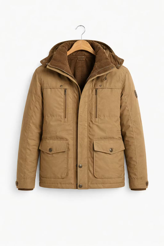 Winterjas met capuchon