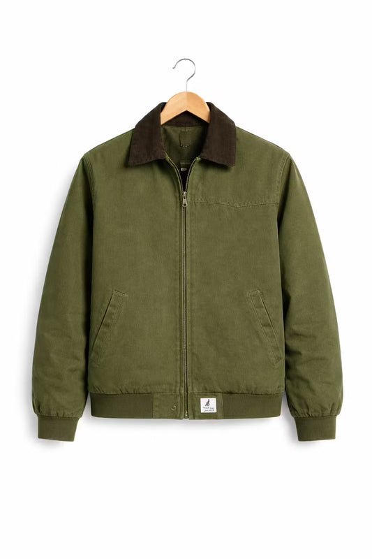 Evergreen Ridge Quilted Utility Jacket