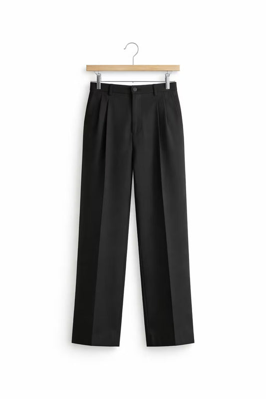Men’s Tailored Utility Trousers With Clean Structure Designed