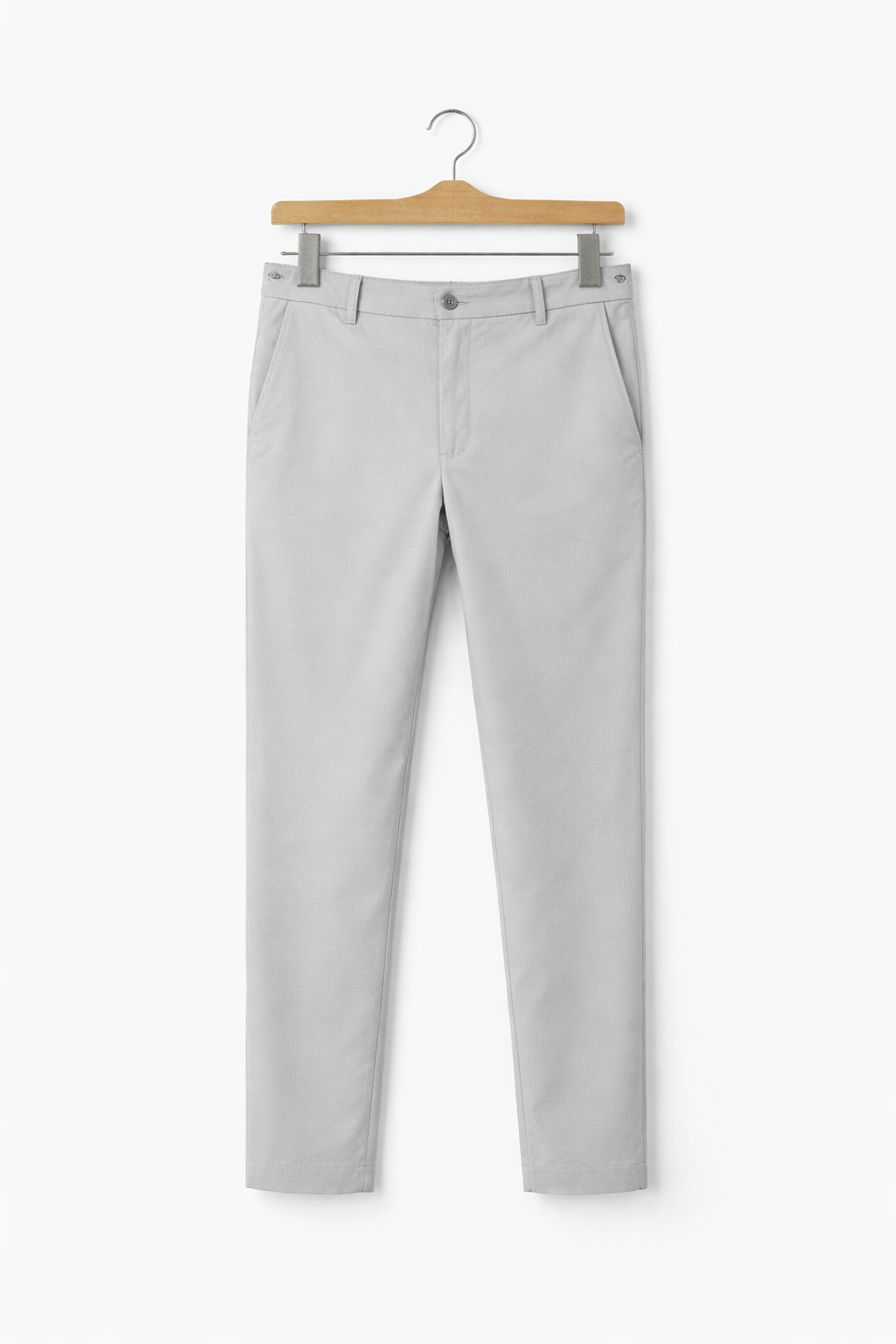 Tailored Straight-Leg Dress Trousers
