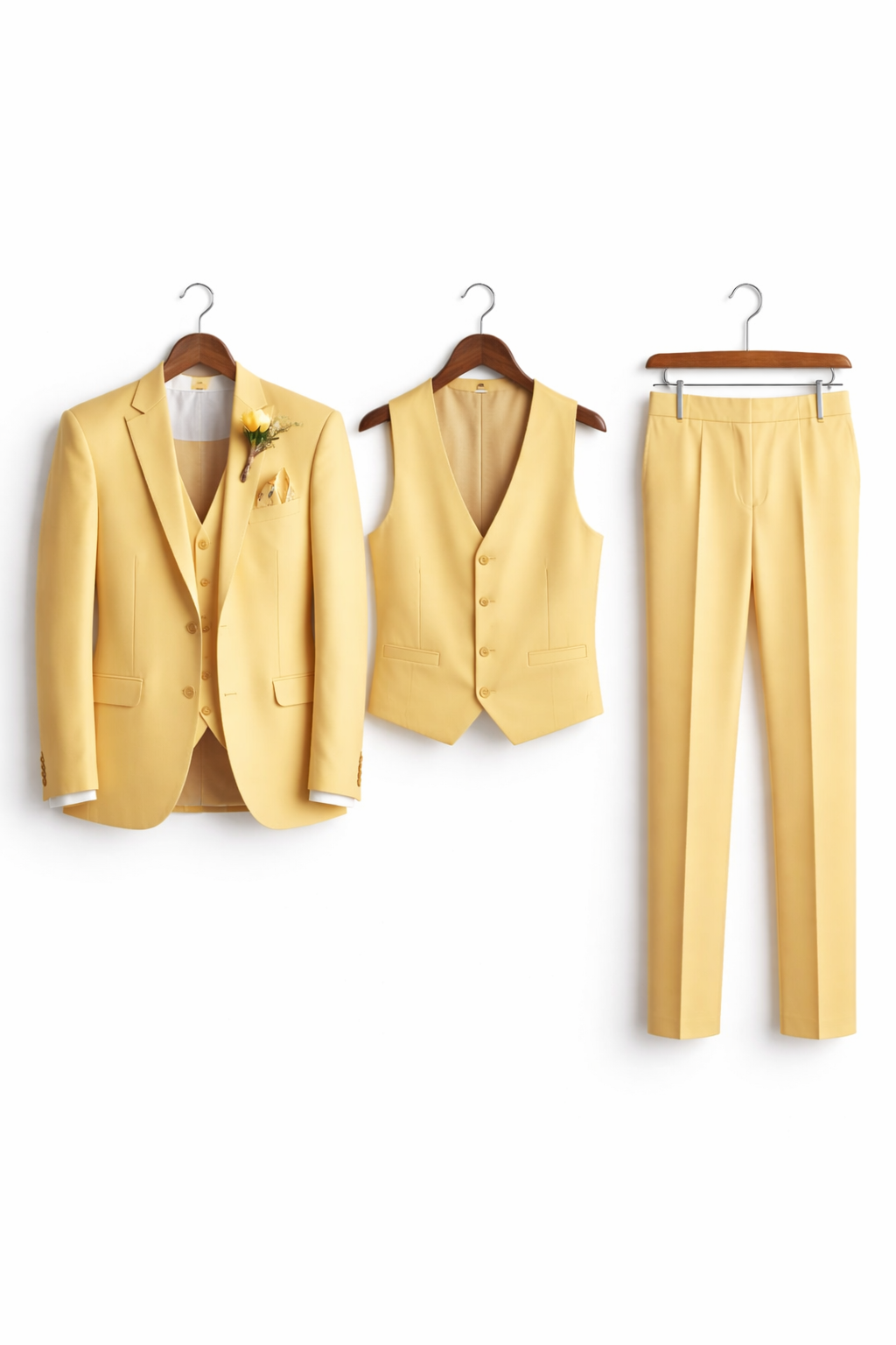 Tailored Three-Piece Formal Suit