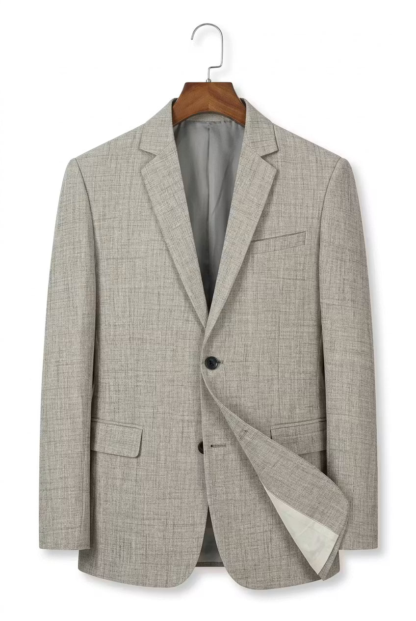 Men’s Woven Blazer Jacket