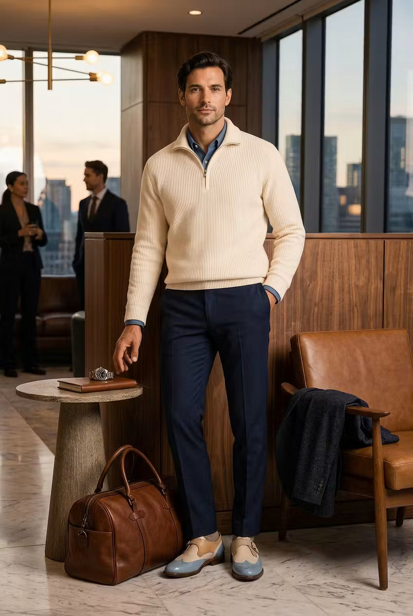 The Quarter-Zip Executive