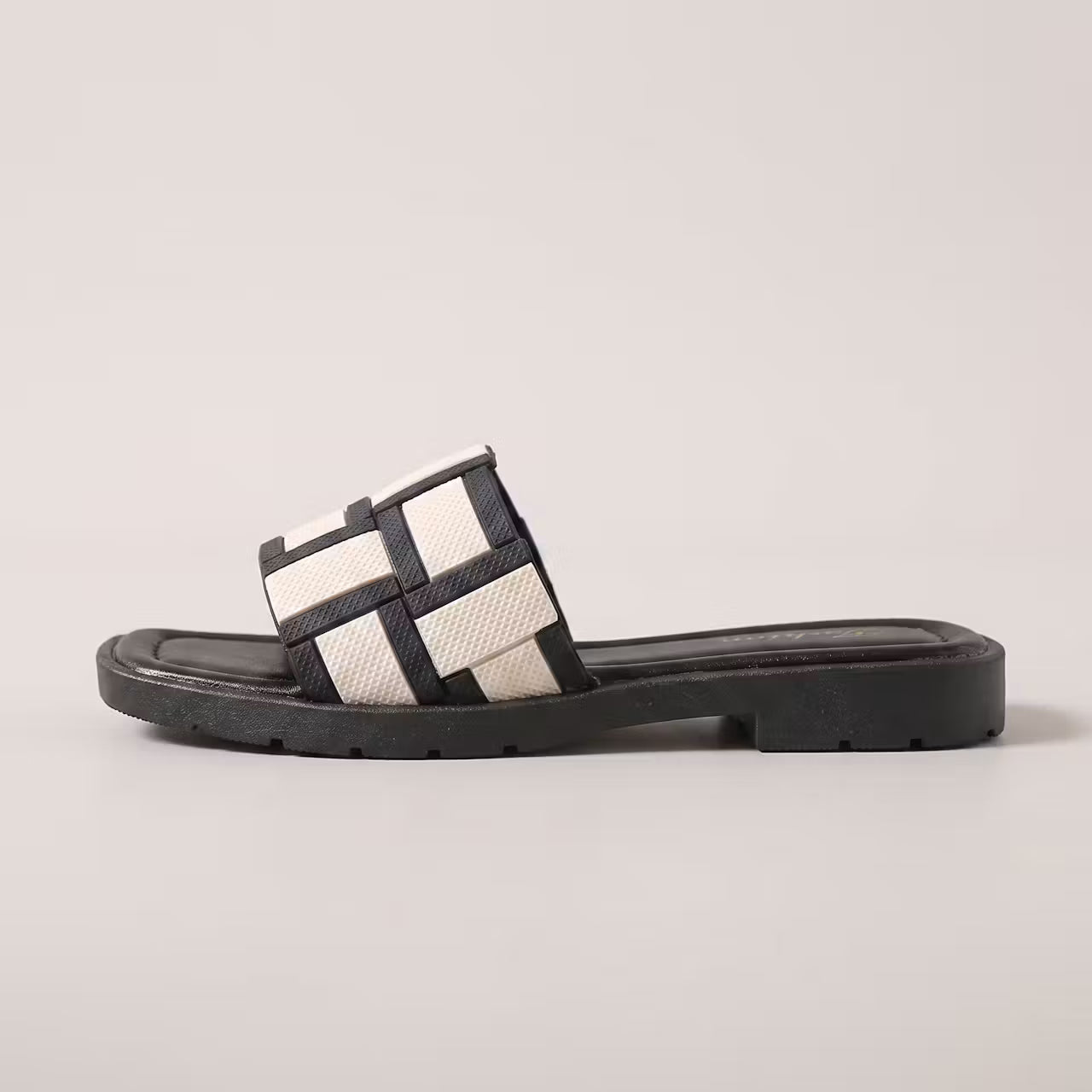 Slippers met Geweven Band