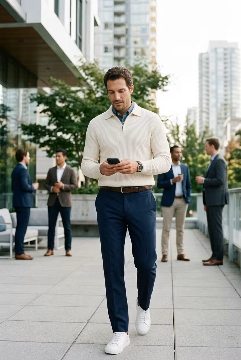 The Quarter-Zip Executive
