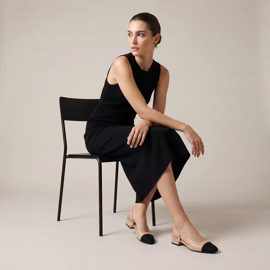 Camille Tweekleurige Slingback Ballerina’s