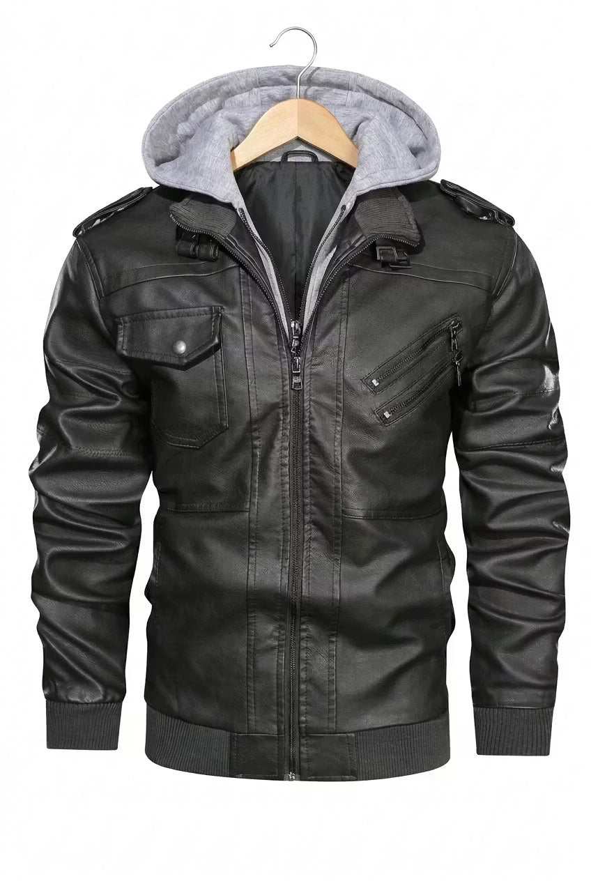 Ironwood Hooded Moto Jacket