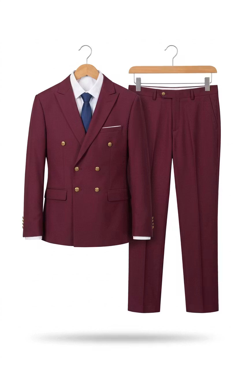 Kingswell Double-Breasted Suit
