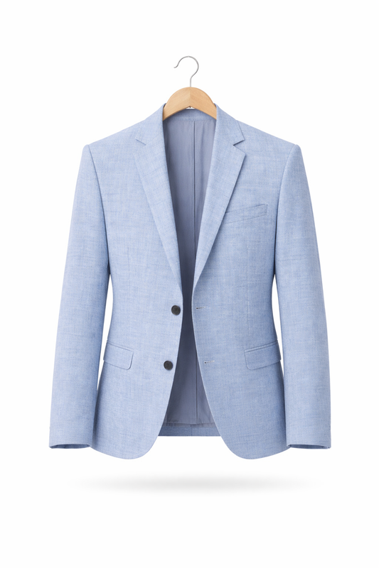 Men’s Woven Blazer Jacket
