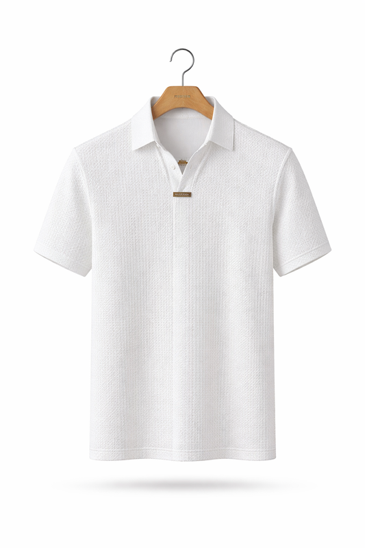 Polo gofre stretch