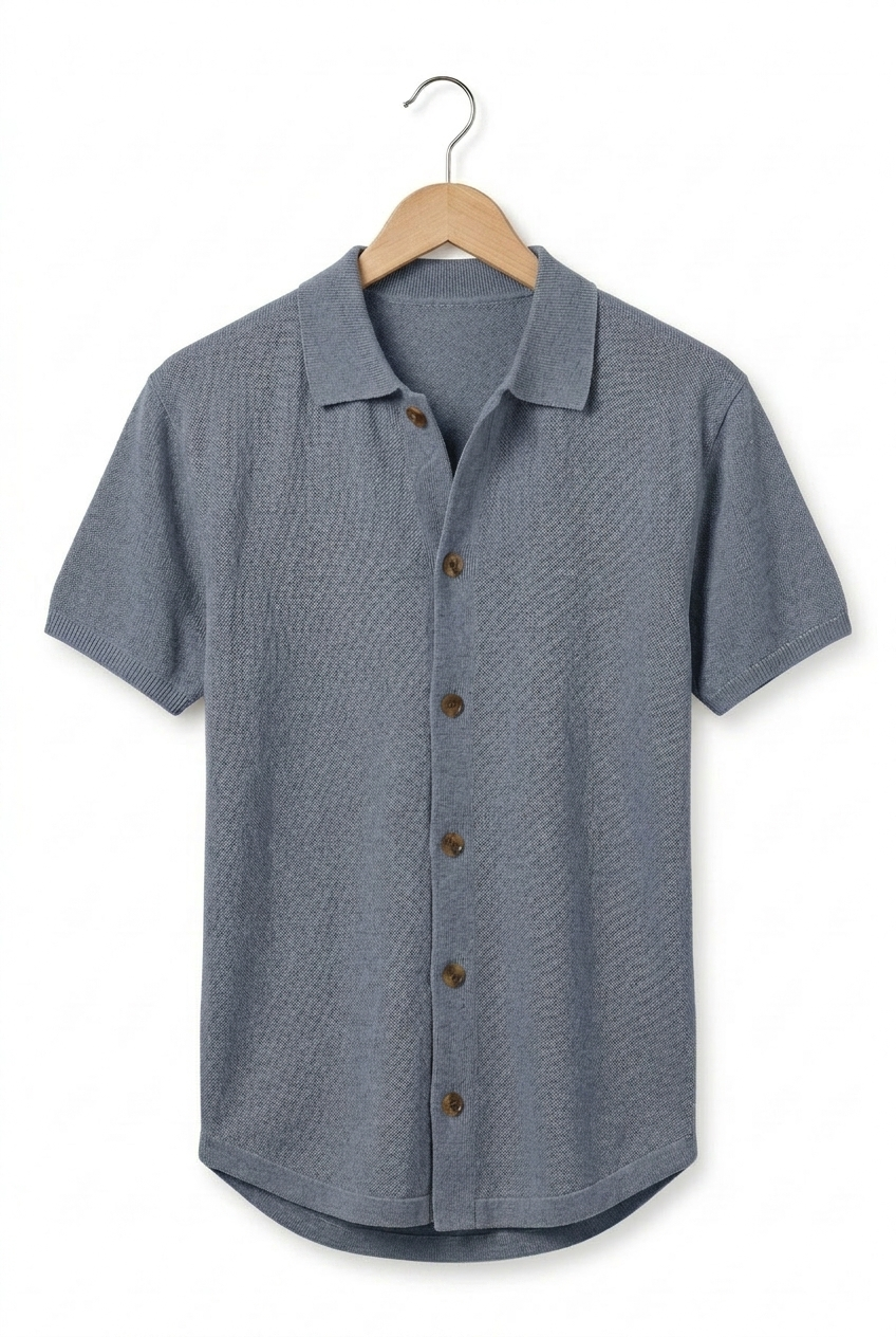 Riverton Textured Knit Polo