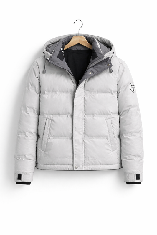 Short Men’s Polyester Puffer