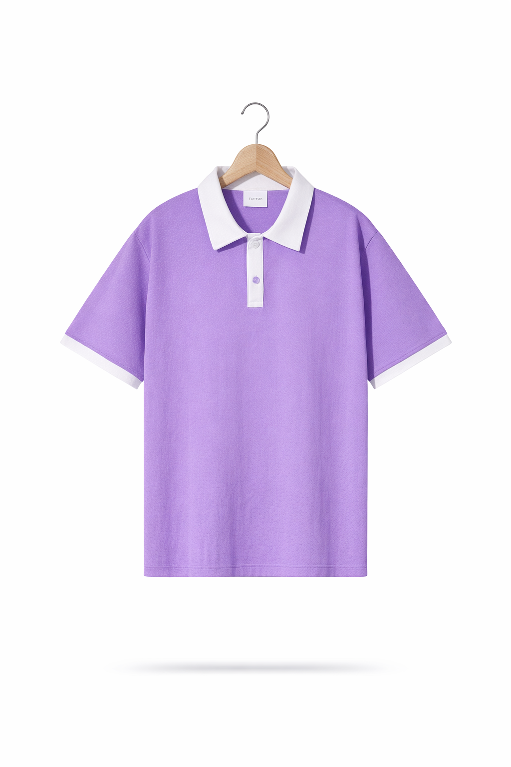 Harajuku Contrast Polo Shirt