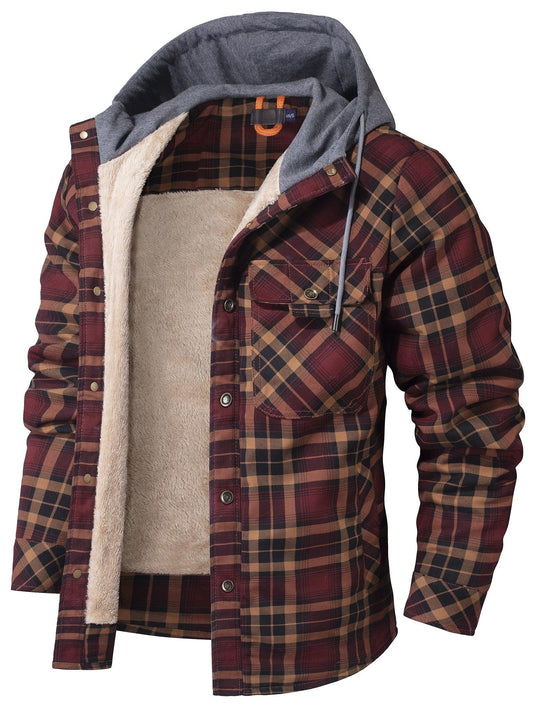 Geruid gevoerd hoodiejack