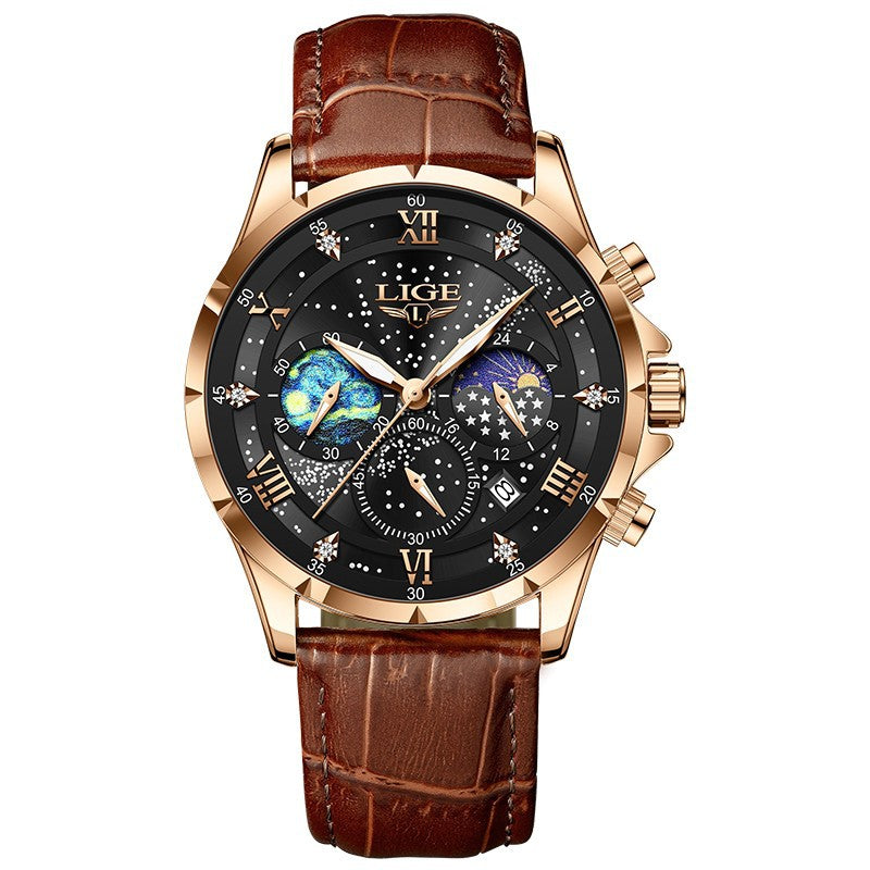 Men’s Astronomical Chronograph Watch
