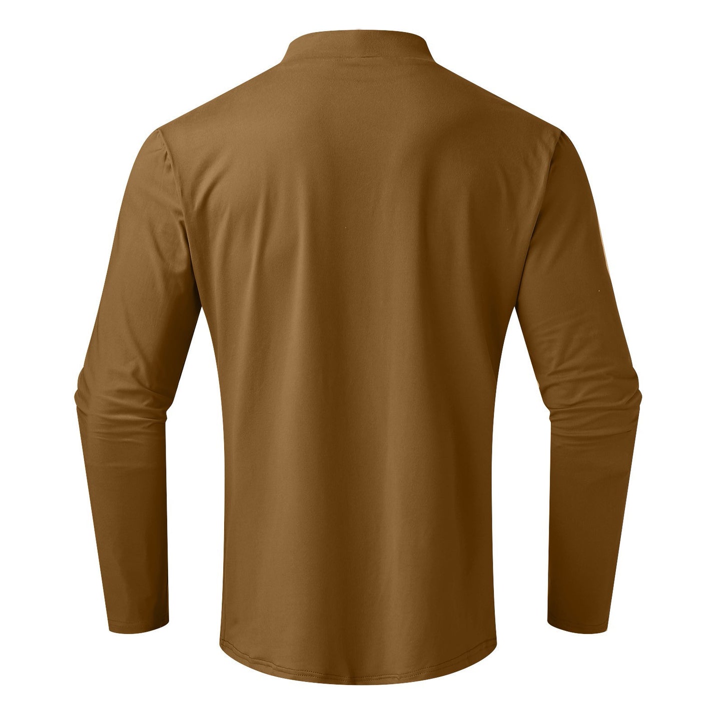 Men’s Long Sleeve Mock Neck Top
