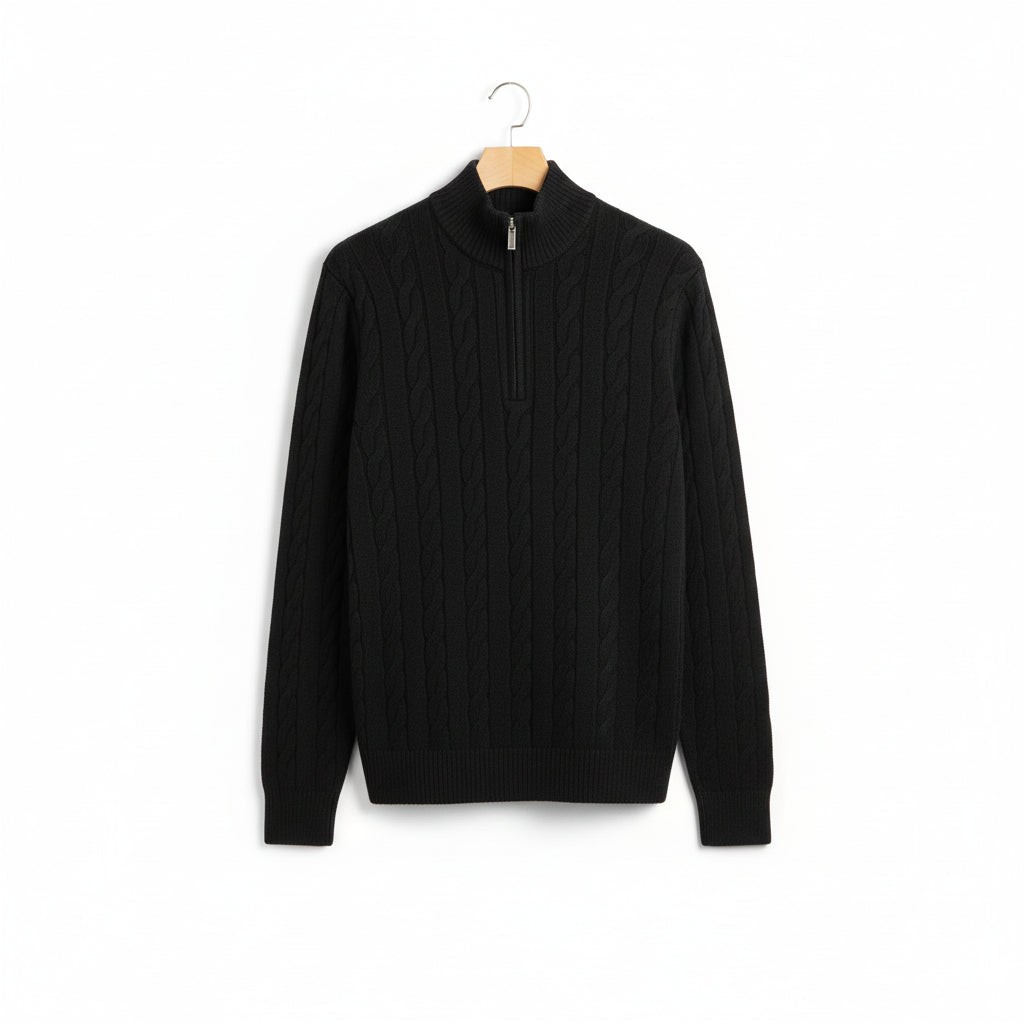 Ridgeway Cable Quarter Zip