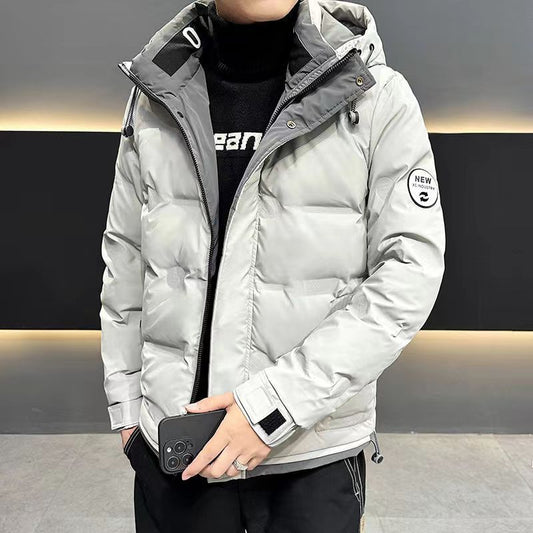 Short Men’s Polyester Puffer