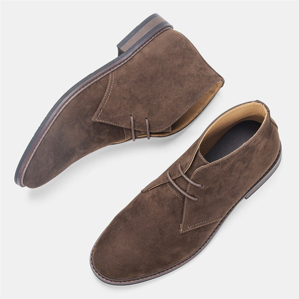 Alder Lace-Up Ankle Chukka Shoes