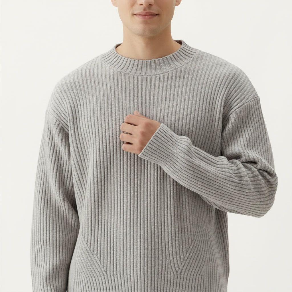 Textured Knit Spring Shirt