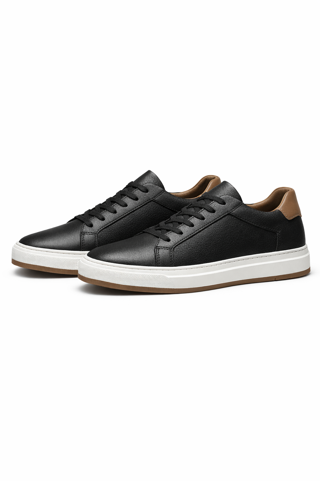 MetroCore Leather Panel Lace-Up Sneakers