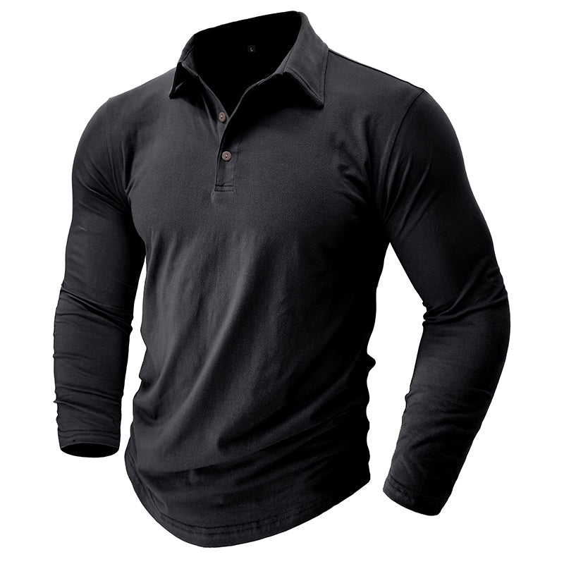 Men’s Long Sleeve Collared Shirt