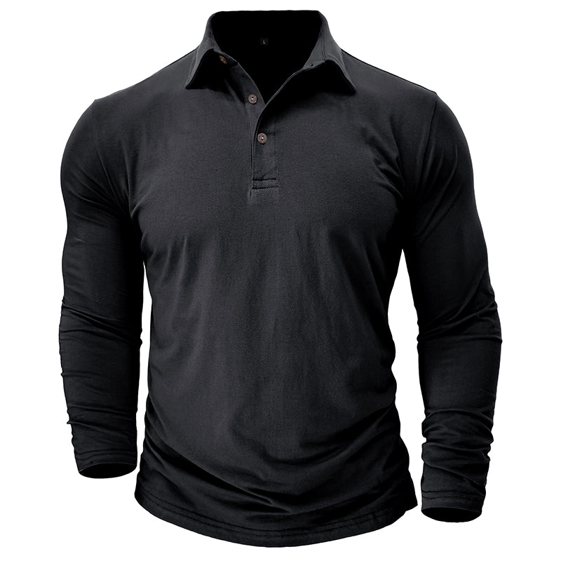 Men’s Long Sleeve Collared Shirt