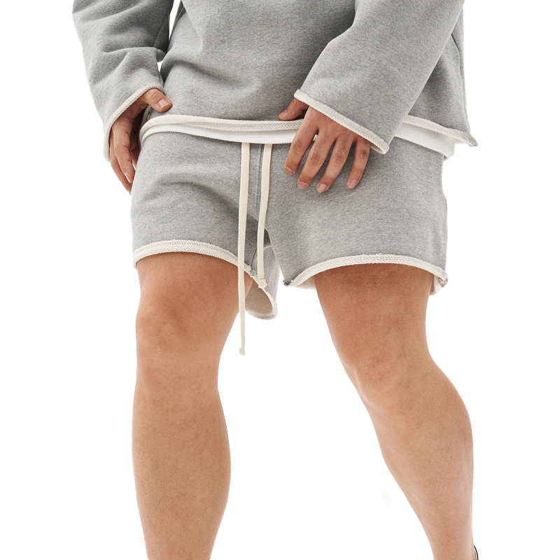 Men’s Lounge Shorts With Drawstring Waist